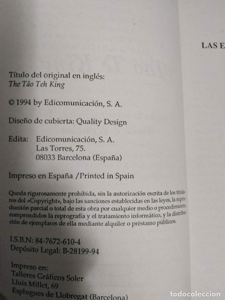 Libros de segunda mano: TAO TE KING . LAO TSE - Foto 2