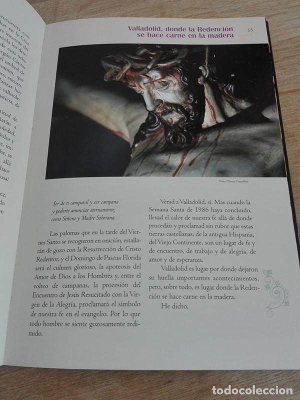Libros de segunda mano: VALLADOLID. SEMANA SANTA. LIBRO Y PROGRAMA DE MANO, 2012. - Foto 4