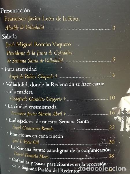 Libros de segunda mano: VALLADOLID. SEMANA SANTA. LIBRO Y PROGRAMA DE MANO, 2012. - Foto 6