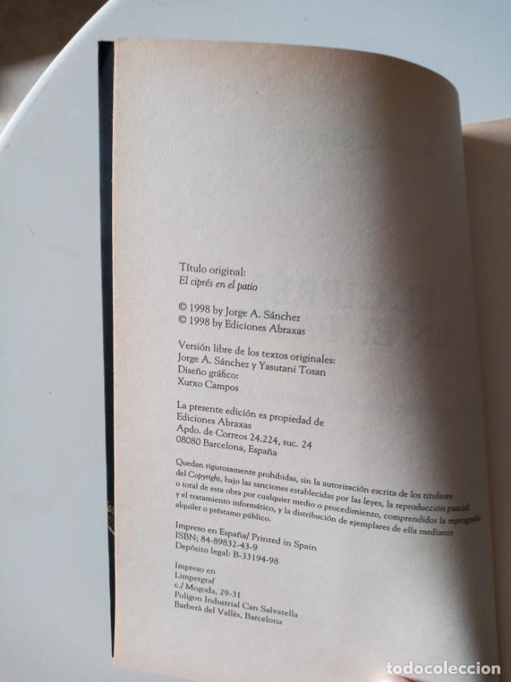 Libros de segunda mano: EL CIPRES EN EL PATIO. JORGE A.SANCHEZ - Foto 2