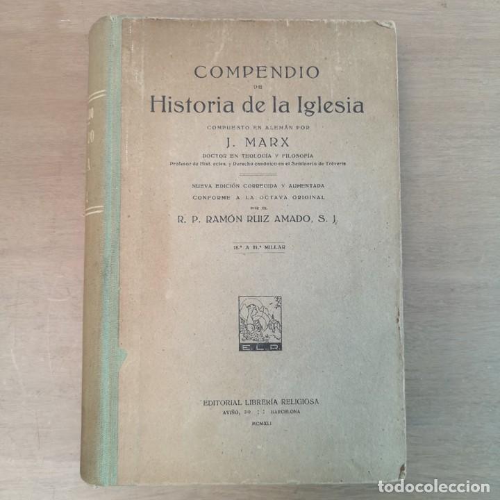 Libros de segunda mano: Compendio de la Historia de la Iglesia - Foto 1