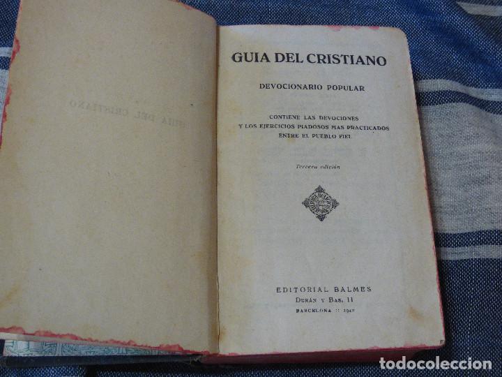 Libros de segunda mano: Guia del cristiano. - Foto 4