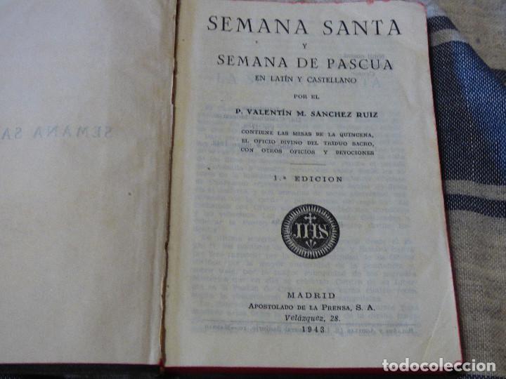 Libros de segunda mano: Semana Santa. - Foto 2