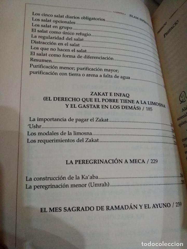 Libros de segunda mano: LIBRO EL ISLAM ESP&Iacute;RITU Y FORMA (OSMAN NURI TOPBAS) EDICIONES ERKAM - Foto 8