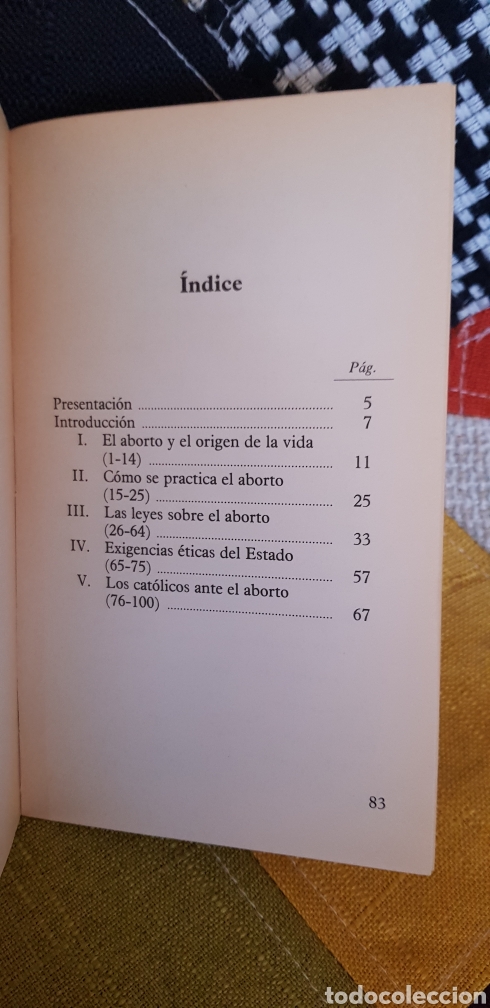 Libros de segunda mano: Libro El Aborto. Ediciones Paulinas - Foto 8