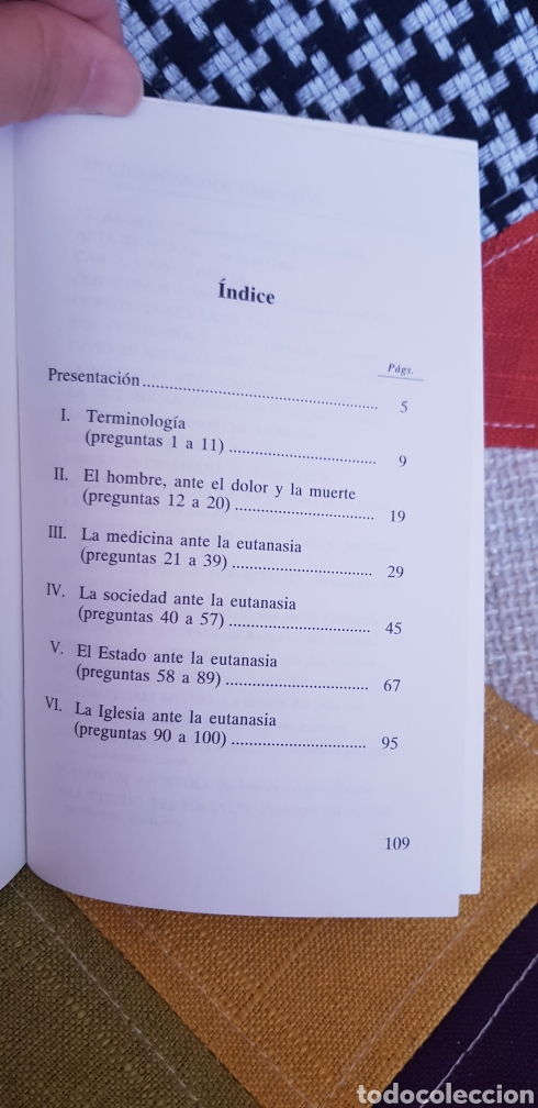 Libros de segunda mano: Libro LA EUTANASIA. Ediciones Paulinas - Foto 9