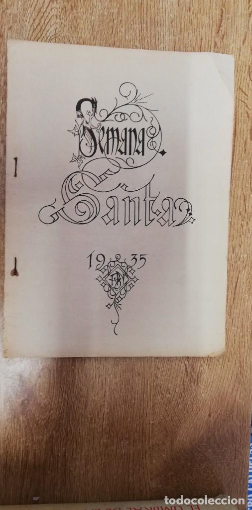 Libros de segunda mano: SEMANA SANTA 1935. SEPARATA REVISTA BLANCO Y NEGRO