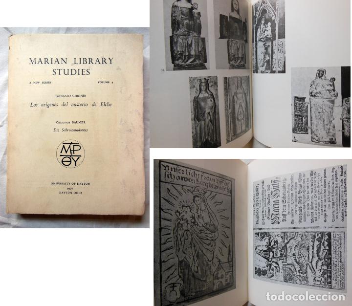 Libros de segunda mano: LOS ORIGENES DEL MISTERIO DE ELCHE. 1977 GONZALO GIRONES, CHRISTOPH BAUMER, S.M. KOEHLER, L. SCHLAEF
