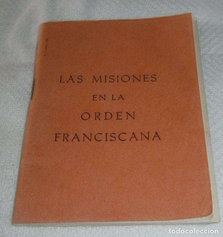 Libros de segunda mano: las misiones en la orden franciscana a&ntilde;o 1975