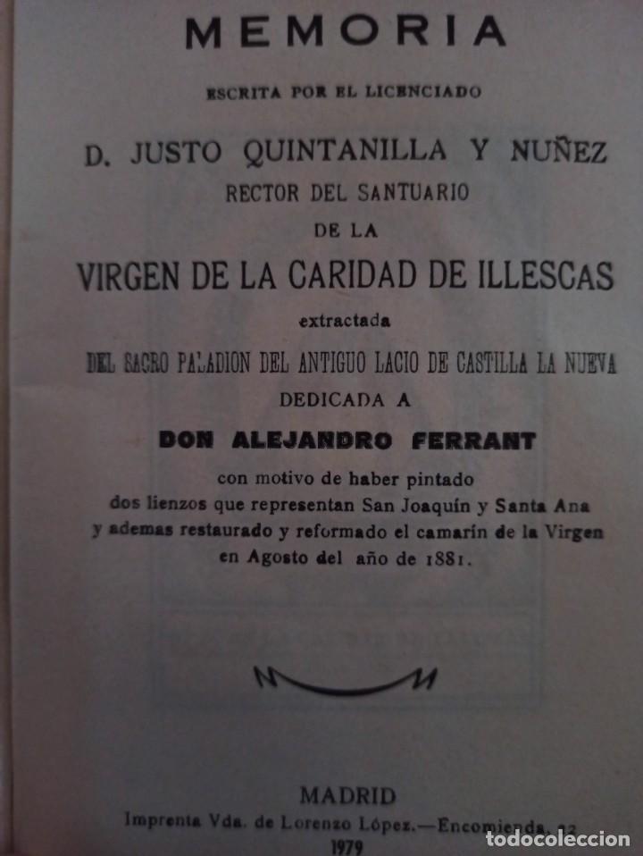 Second hand books: Libro Virgen Caridad Illescas (Toledo) 2 edici&oacute;n 1979