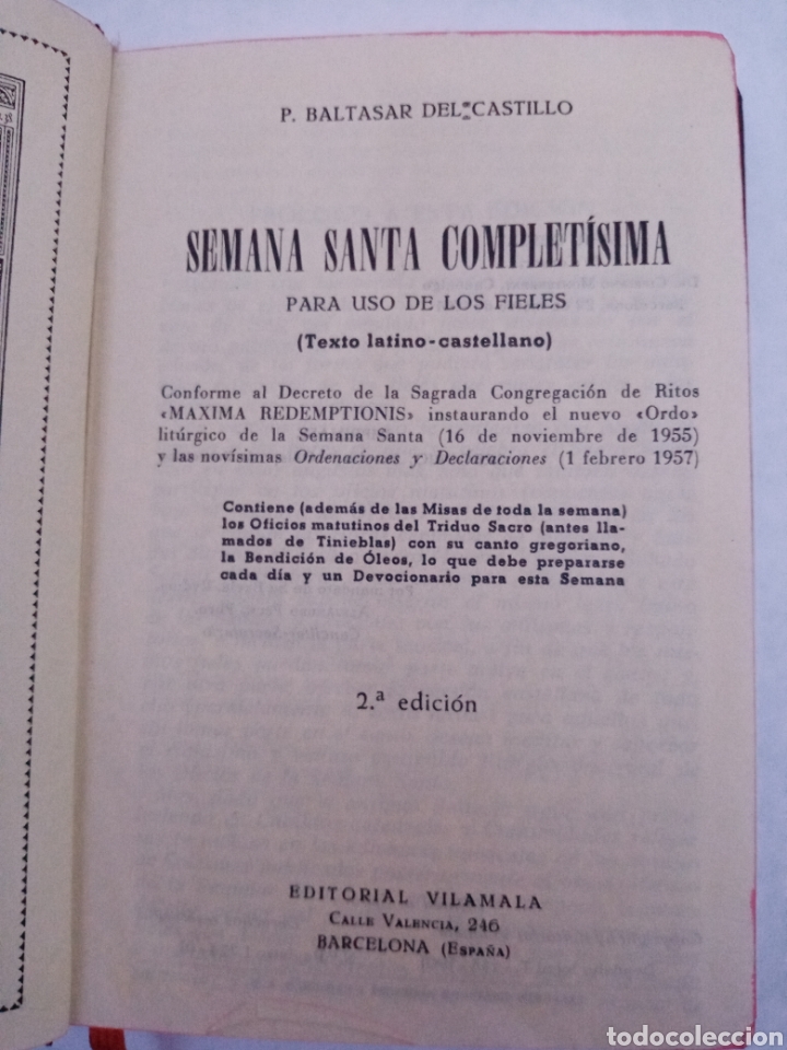 Libros de segunda mano: Semana Santa Completisima_1961 - Foto 3