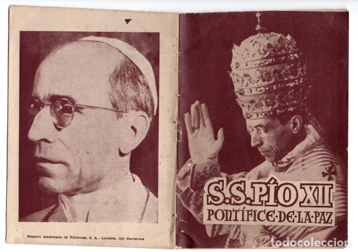 Libros de segunda mano: S S PIO XII. PONTIFICE DE LA PAZ. 1958