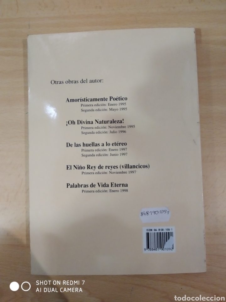 Libros de segunda mano: Palabras de vida eterna. - Foto 2