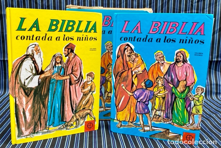 La Biblia Contada A Los Niños 2 Tomos Comprar Libros De Religión En