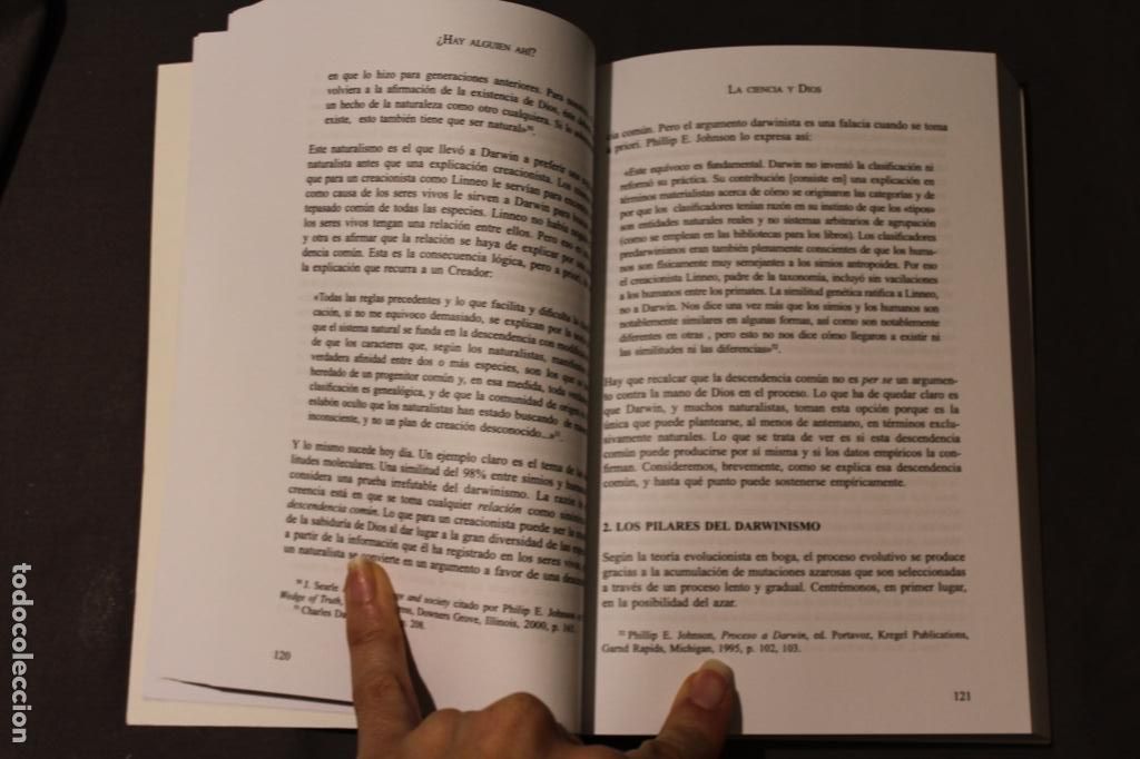 Libros de segunda mano: &iquest;HAY ALGUIEN AH&Iacute;?. DAVID GALCER&Agrave;. - Foto 3