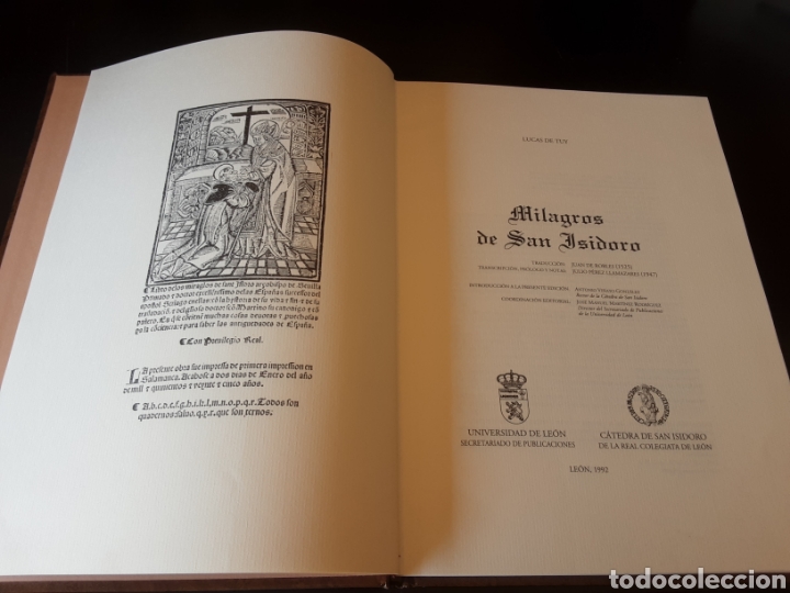 Libros de segunda mano: Milagros de San Isidoro. - Foto 4