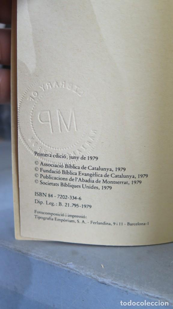 Libros de segunda mano: NOU TESTAMENT. CATALAN - Foto 3