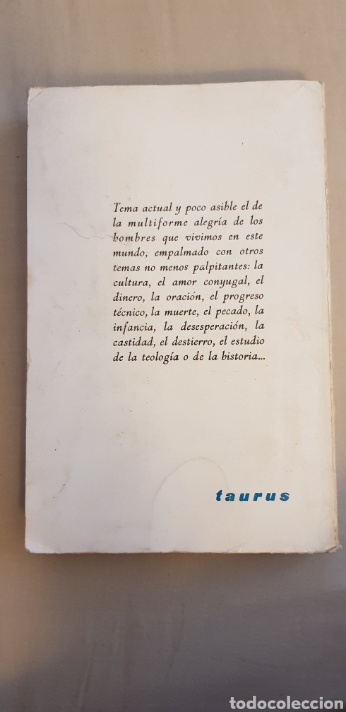 Libros de segunda mano: Libro A&Uacute;N ES POSIBLE LA ALEGR&Iacute;A, 1969 - Foto 2