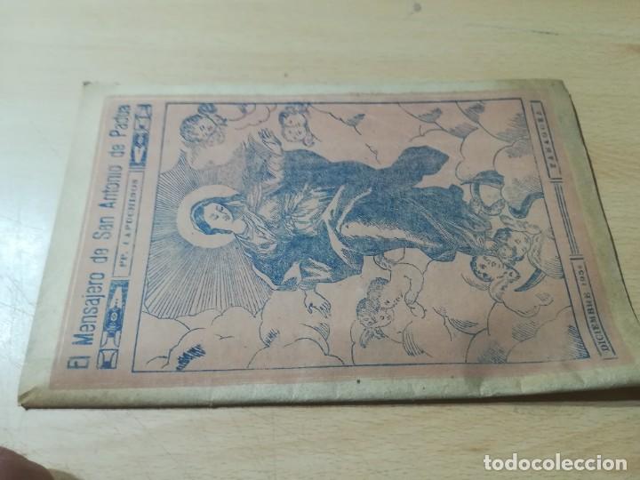 Libros de segunda mano: EL MENSAJERO DE SAN ANTONIO DE PADUA / CAPUCHINOS ZARAGOZA DICIEMBRE 1954 / / AH52