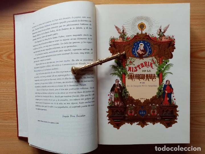 Libros de segunda mano: HISTORIA DE LA SANT&Iacute;SIMA VIRGEN MAR&Iacute;A - FACSIMIL - Foto 12