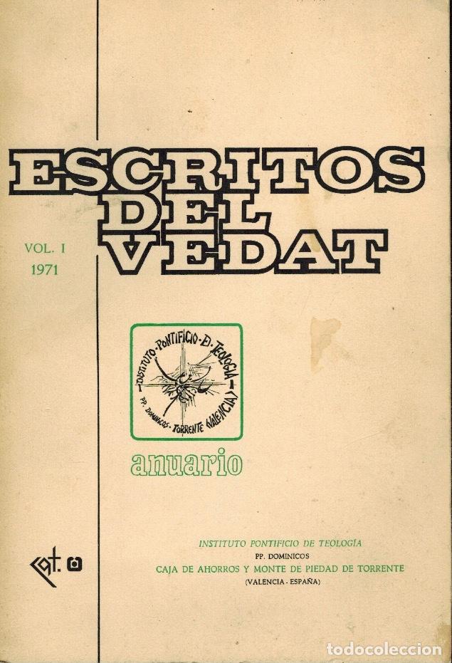 Libros de segunda mano: ESCRITOS DEL VEDAT I - Foto 1