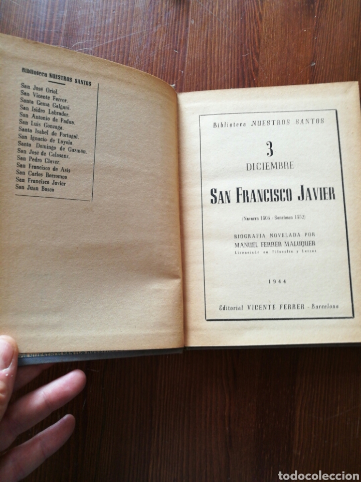 Libros de segunda mano: Francisco Javier - Foto 3