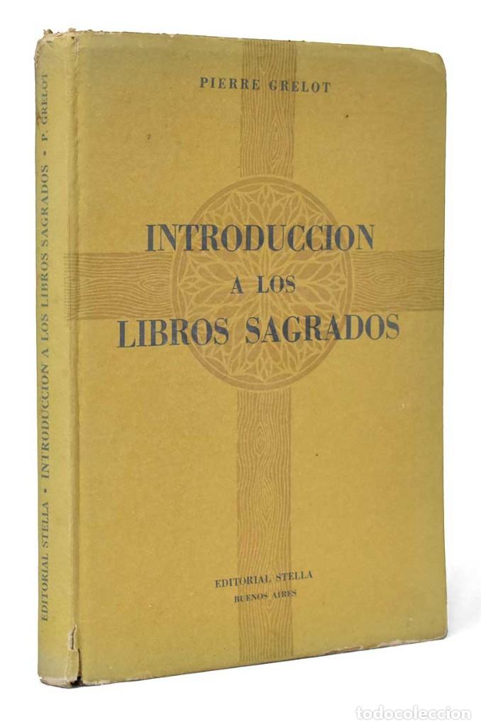 Libros de segunda mano: Introducci&oacute;n a los libros sagrados - Pierre Grelot - Foto 1