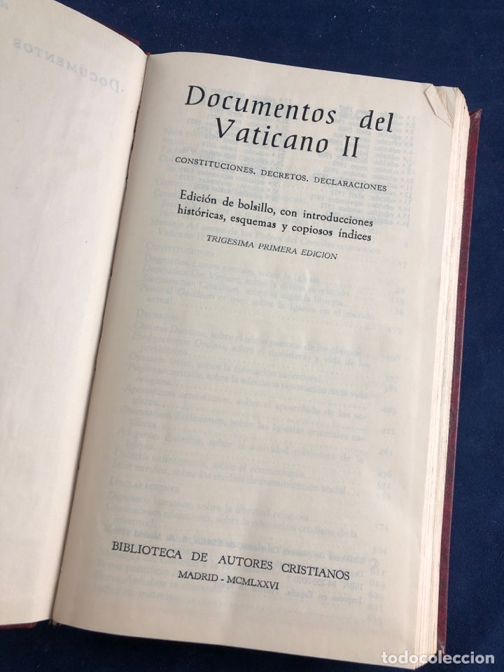 Libros de segunda mano: Documentos del Vaticano II - Foto 2