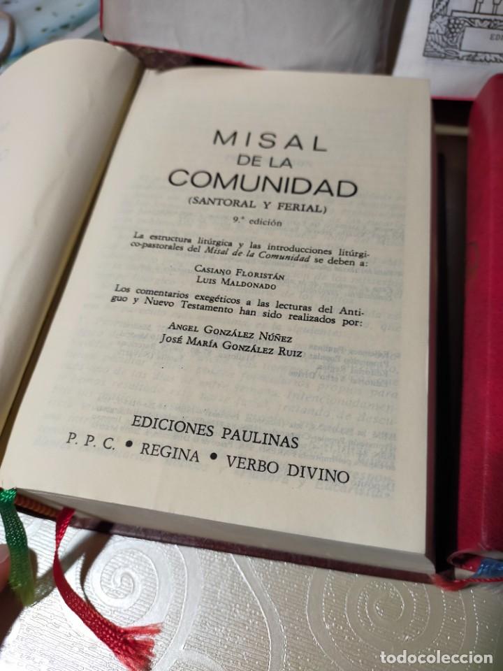 Libros de segunda mano: MISALES DE LA COMUNIDAD PAULINAS - Foto 4