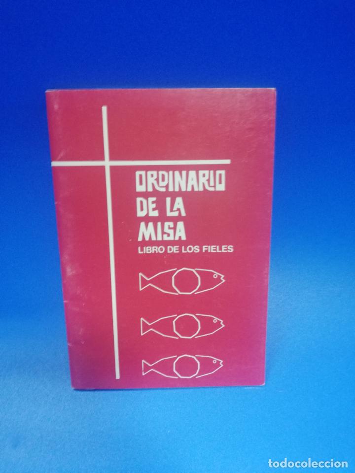 Libri di seconda mano: ORDINARIO DE LA MISA. LIBRO DE LOS FIELES. 1983. PAGS. 38.