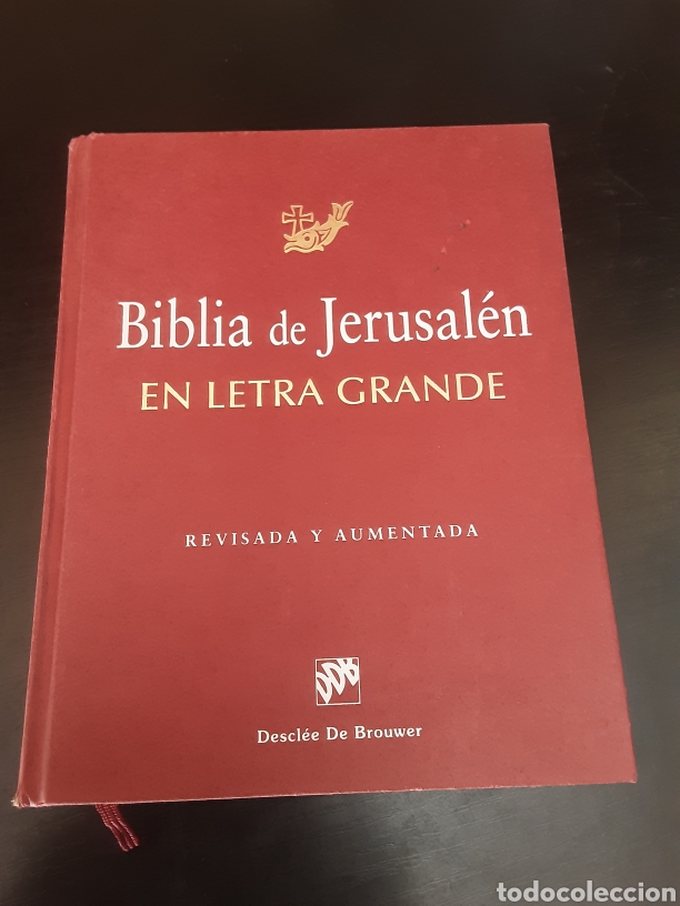 Gebrauchte B&uuml;cher: Biblia de Jerusal&eacute;n en letra grande. Revisada y aumentada.