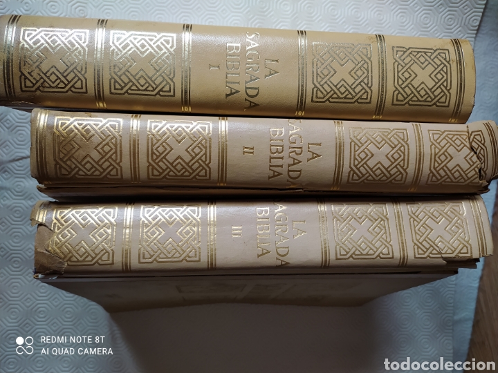 Libros de segunda mano: La Sagrada Biblia Montaner y Sim&oacute;n SA