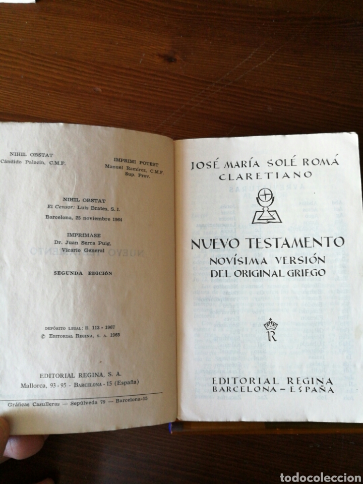 Libros de segunda mano: NUEVO TESTAMENTO - Foto 2