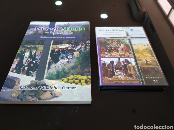 Libros de segunda mano: As&iacute; reza M&aacute;laga en Semana Santa. Reflexiones desde el coraz&oacute;n. Salvador Villalobos G&aacute;mez. + 3 DVDs