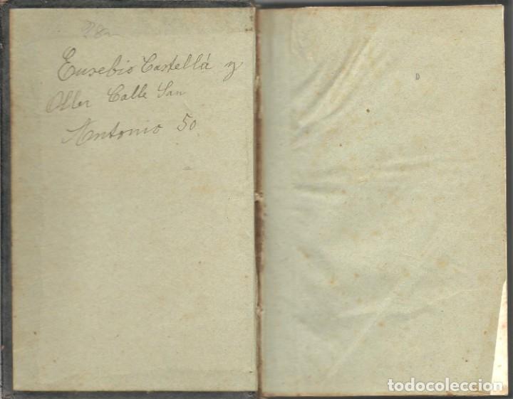 Libros de segunda mano: EUCOLOGIO ROMANO - DEVOCIONARIO COMPLETO - 1879 - Foto 5