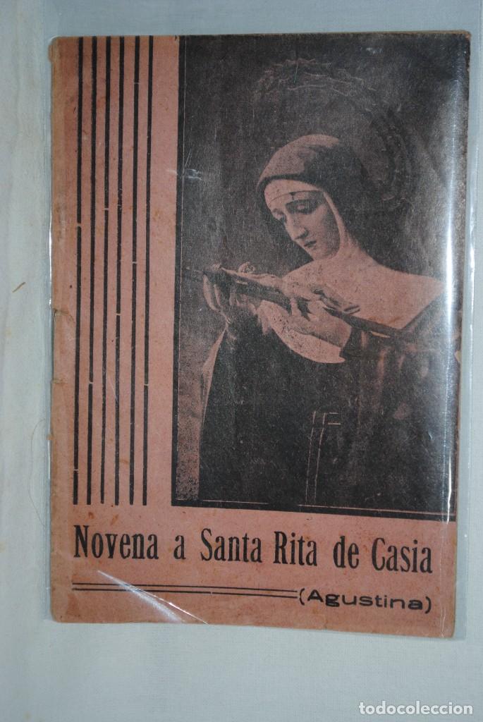 Libros de segunda mano: NOVENA A SANTA RITA DE CASIA .