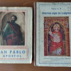 Libros de segunda mano: SAN PABLO APÓSTOL + JESUCRISTO SEGÚN LOS EVANGELIOS