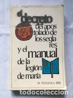Libros de segunda mano: El decreto del apostolado de los seglares y el manual de la legi&oacute;n de Mar&iacute;a