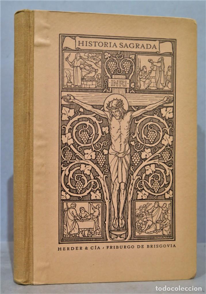 Libros de segunda mano: 1937.- HISTORIA SAGRADA. HERDER - Foto 1