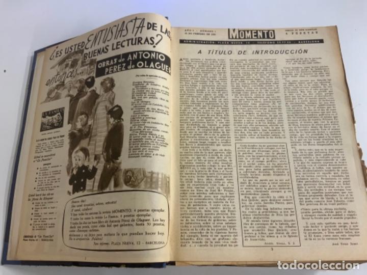 Libros de segunda mano: Antiguo libro MOMENTO. 1951. - Foto 4