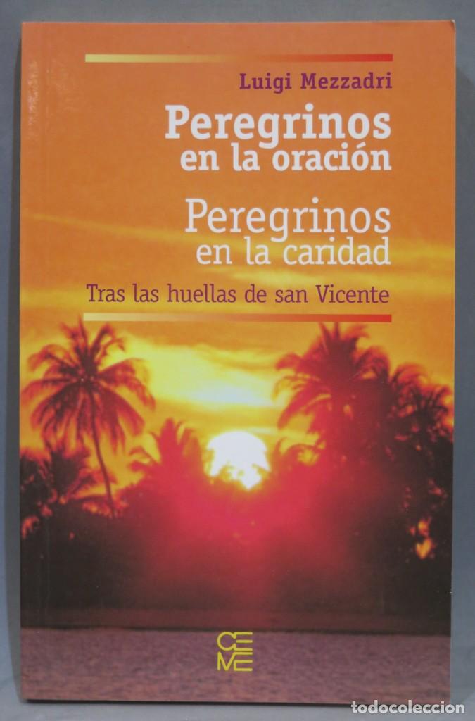 Libros de segunda mano: PEREGRINOS EN LA ORACION. PEREGRINOS EN LA CARIDAD. TREAS LAS HUELLAS DE SAN VICENTE. MEZZADRI