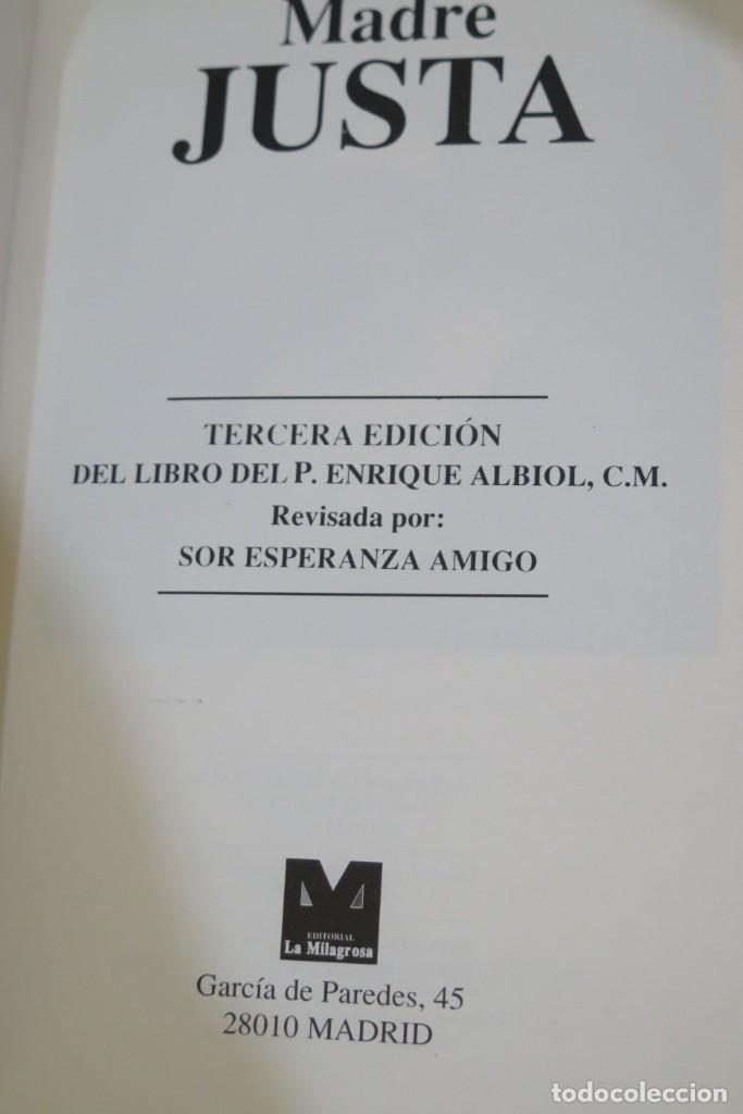 Libros de segunda mano: MADRE JUSTA. P. ALBIOL - Foto 4