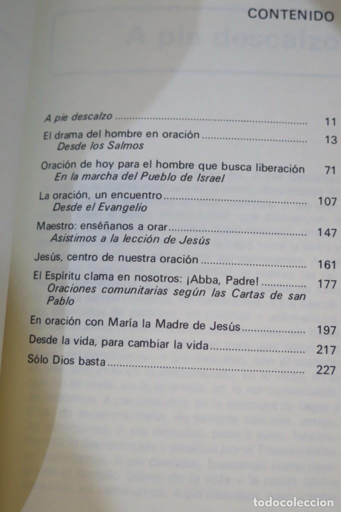 Libros de segunda mano: ORAR A PIE DESCALZO. MAZARIEGOS - Foto 2