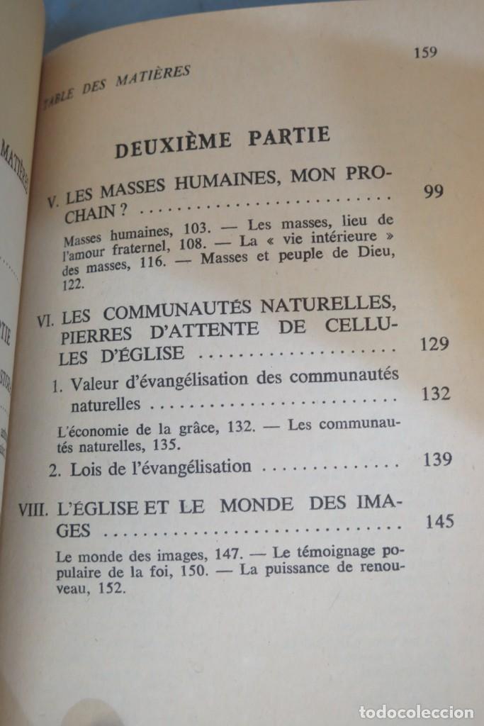 Libros de segunda mano: PEUPLE DE DIEU DANS LE MONDE. CHENU - Foto 4