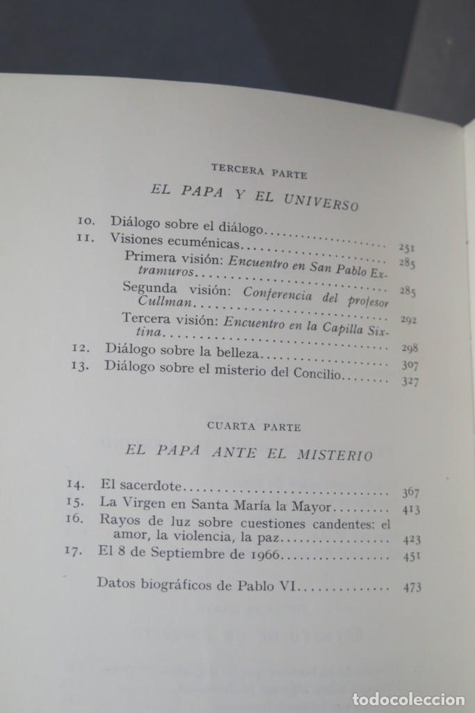 Libros de segunda mano: DI&Aacute;LOGOS CON PABLO VI. JEAN GUITTON - Foto 3