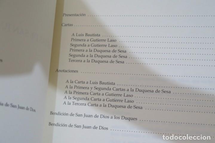 Libros de segunda mano: CARTAS DE SAN JUAN DE DIOS - Foto 2