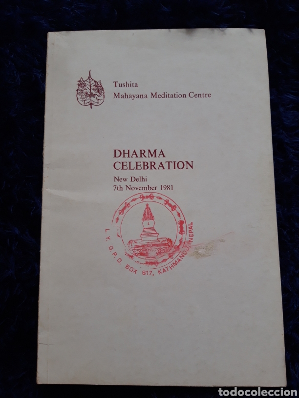 Libros de segunda mano: Dharma Celebration New Delhi 1981 Tushita Mahayana Meditation Centre