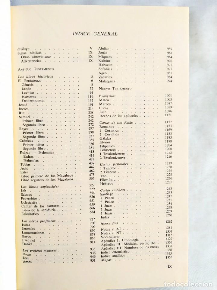Libros de segunda mano: LA BIBLIA - TRAD. DE SERAF&Iacute;N DE AUSEJO - Foto 2