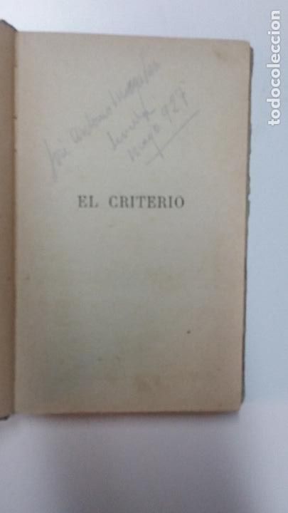 Libros de segunda mano: JAIME BALMES - EL CRITERIO - Foto 3