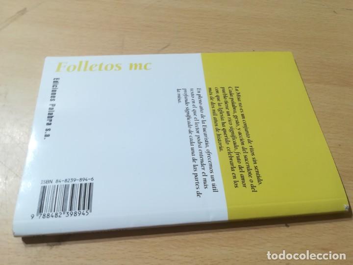 Libros de segunda mano: LA MISA EXPLICADA / MANUEL GORDILLO / PALABRA / AL14 - Foto 2